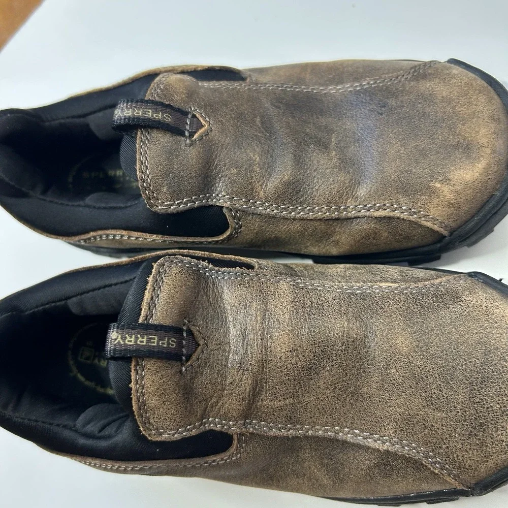 Sperry Top-Sider Boys Off Road Slip-On Leather Shoes – Size 2W